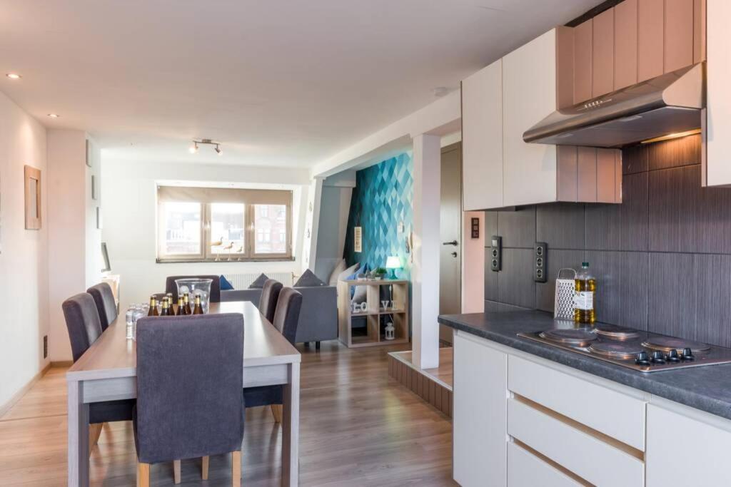 Duplex Appertement Met Zicht Damse Vaart @ Brugge Apartman Kültér fotó