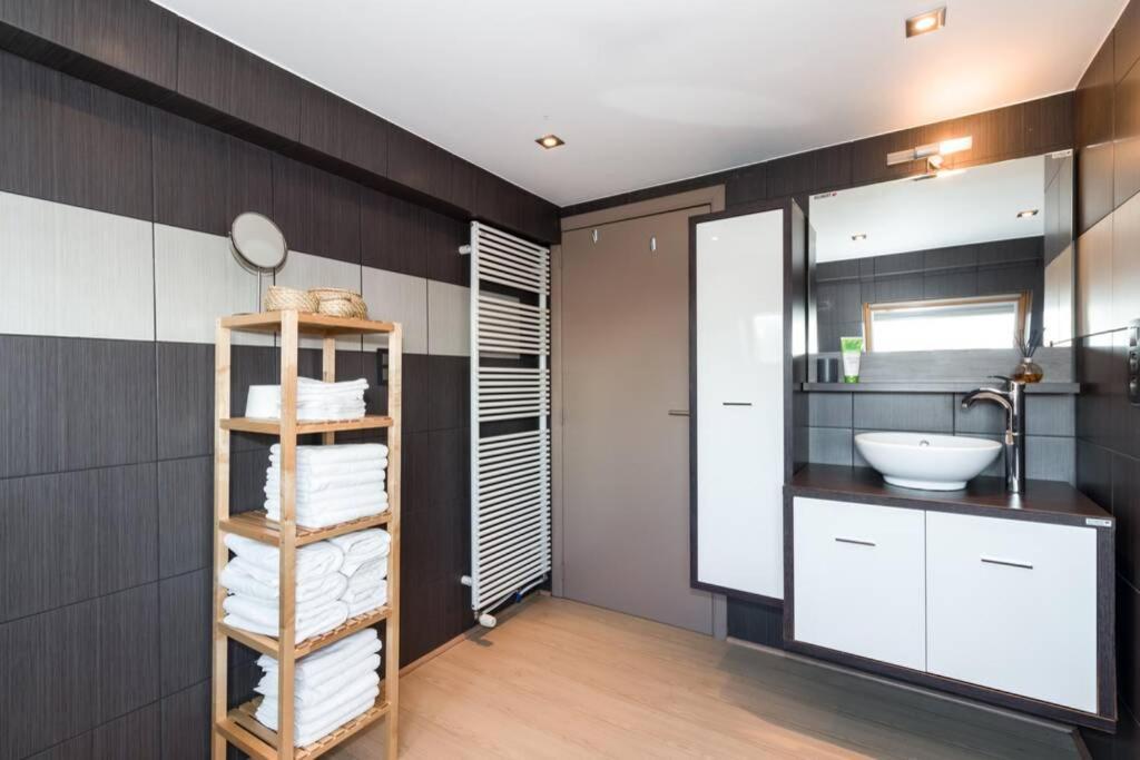 Duplex Appertement Met Zicht Damse Vaart @ Brugge Apartman Kültér fotó