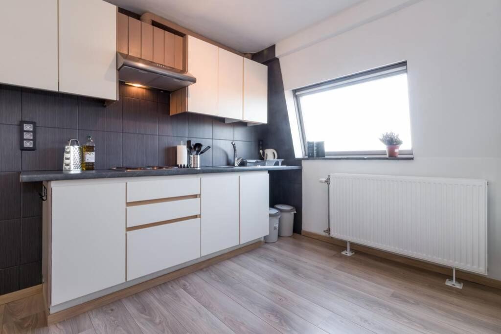 Duplex Appertement Met Zicht Damse Vaart @ Brugge Apartman Kültér fotó